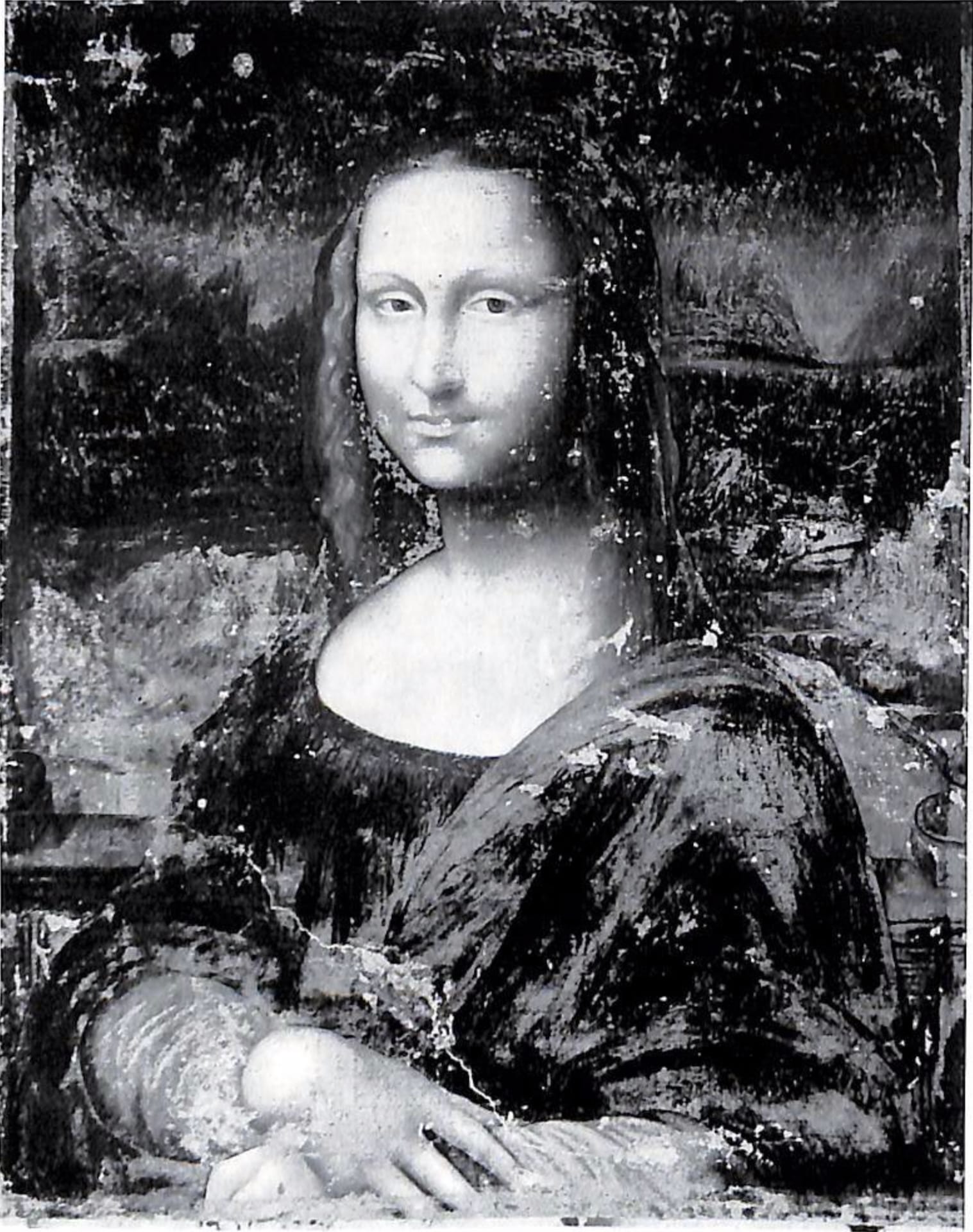 Gioconda particolare studio preparatorio