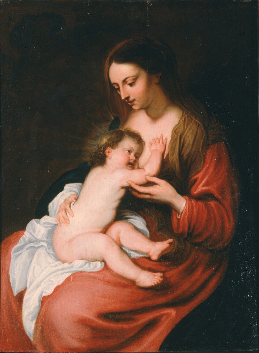 Van Dick Madonna con Bambino Madonna with Child 
